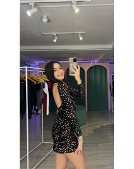 VESTIDO VELVET COSTAS ABERTA HMR 